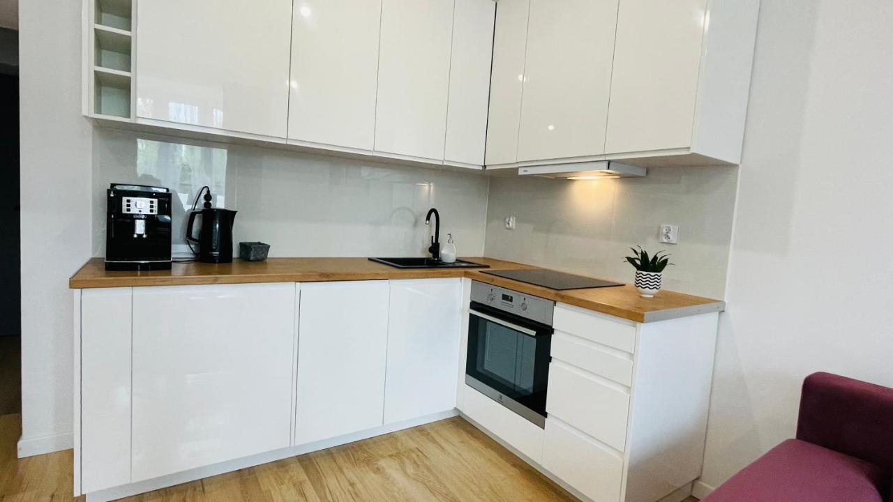 Ferienwohnung Jm Millennium Kaweczynska 37 Warschau Exterior foto
